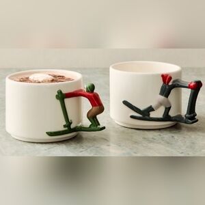 St. Jude Skier Mountain Handled Mug,  5.4"w x 3.9"d x 2.9"h, 14 fluid oz.,$19.50